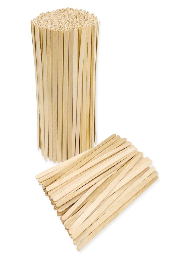 KTOJOY 5.5inch Wooden Coffee Stirrers, 500 Count Disposable Stir Sticks for Coffee & Cocktails, Wooden Beverage Mixer with Smooth Ends, Swizzle Drink Sticks - Image 1