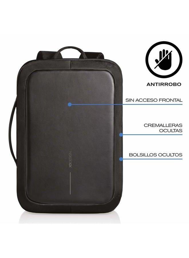 XDDesign XD Design Bobby Bizz Anti-Theft Backpack & Briefcase - Men and Women Bag (Black) - Image 3