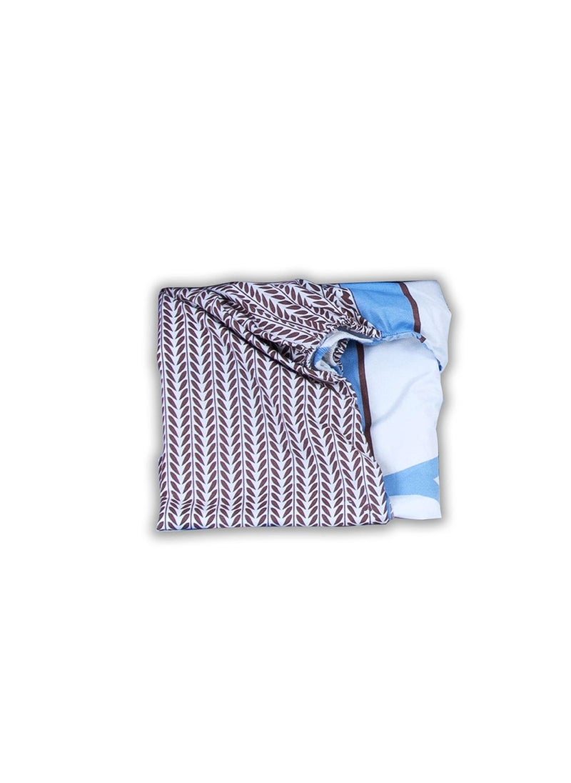 Family Bed stick Bed sheet Cotton 4 pieces size 180 x 200 cm Model 185 from Family Bed  - Image 3