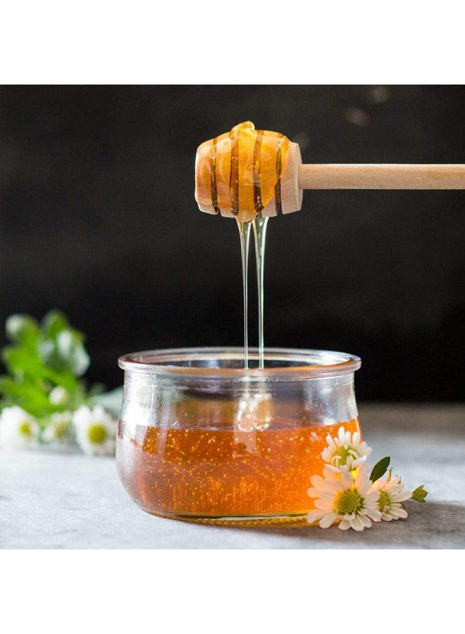BNK 100Pcs 3 Inch Wood Honey Dipper Sticks with Natural Jute Twine & Kraft Paper Tags for Honey Jar Dispense Drizzle Honey Wedding Party Family by BNK  - Image 5
