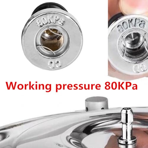 Jilukibo Universal Pressure Cooker Relief Jigger Valve, Black 1.5 Inch High Anti-blocking Pressure Cooker Exhaust Valve Accessories (4 Pack) - Image 4