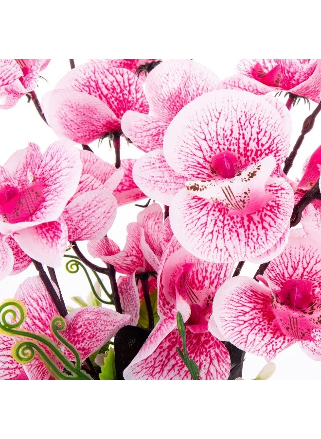 AKDC AKDC Artificial Plant L(13CM) XW(13CM) XH(35CM) Pink  - Image 3