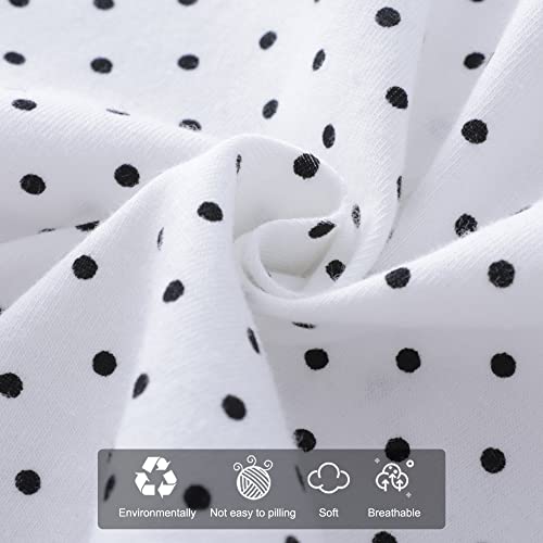 SANMIO Baby Boy Clothes Suit 0-3 Months Boys Baptism Easter Outfits Baby Shirt+Bow Tie+Pants+Suspenders 4Pcs Christmas Wedding Clothing Set (Dots, 0-3 Months) - Image 5