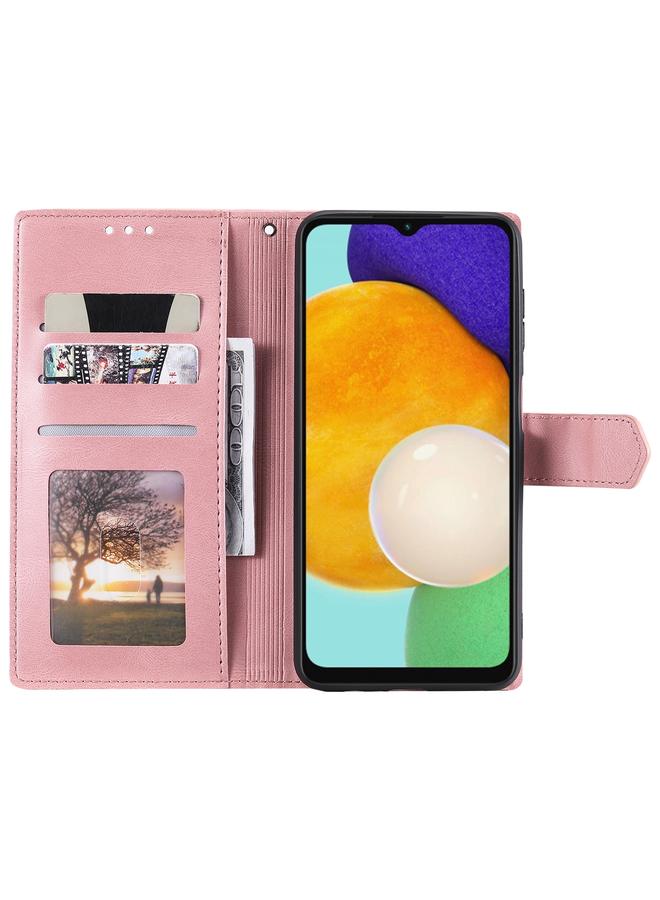 اس-توب جراب لهاتف Samsung Galaxy A36 مصنوع من جلد العجل مع خياطة ملمس الأظافر - Image 4