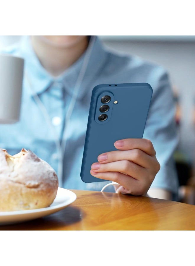 BORTONY Samsung galaxy A56 Case Cover Liquid Silicone Case With 2-Pack Screen Protector Silky-Soft Touch Full-Body Protective Phone Case for Samsung A56 6.7-inch - Image 4