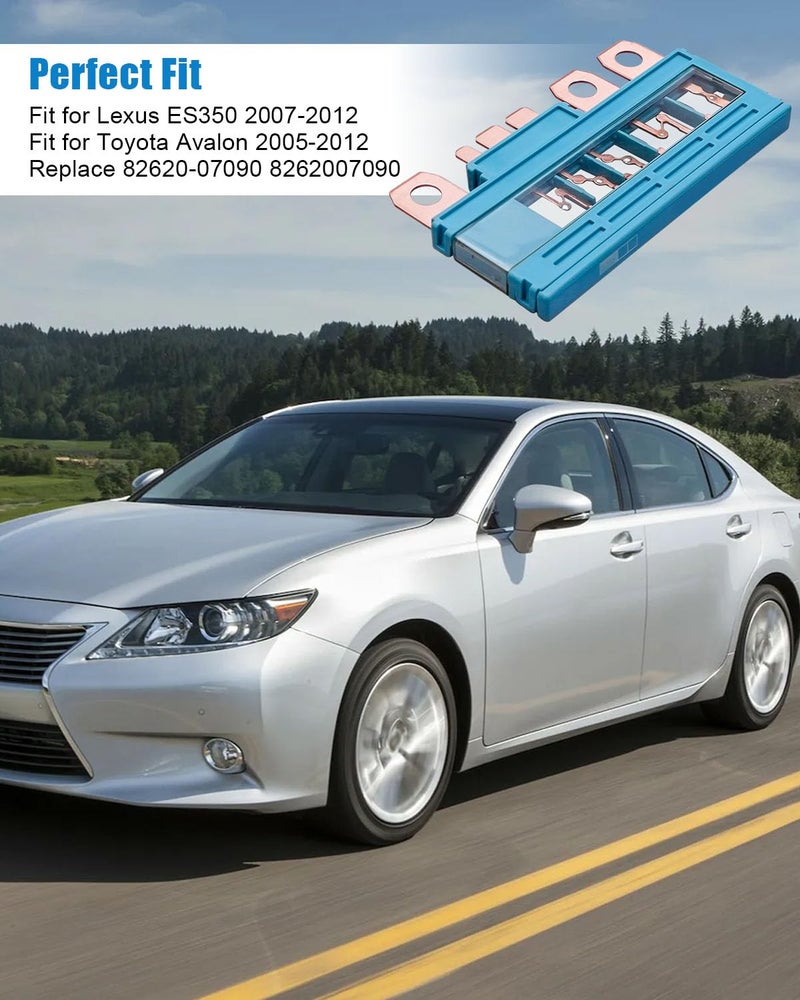 HUQUZN Multi Block Fuselink Fuse Fit for Toyota Avalon 2005-2012 Lexus ES350 2007-2012 Replace 82620-07090 8262007090 - Image 3