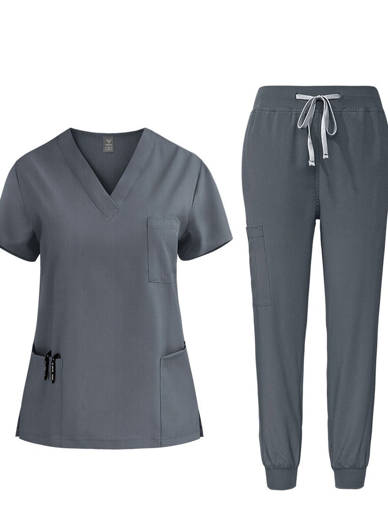 Gasin Women's Medical Scrub Surgical Suit Doctor  - Image 1