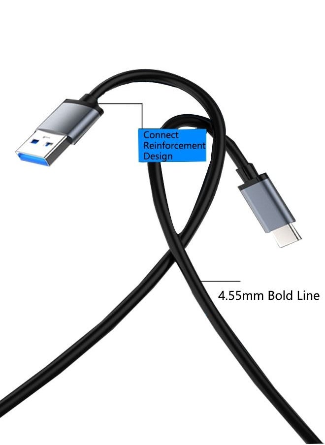 محول USB 3.0 Hub 4 منافذ USB ، موسع بيانات عالي السرعة ، تصميم سبائك الألومنيوم يتباين بسرعة ، مقسم نقل عالي السرعة لأجهزة الكمبيوتر المحمول والكمبيوتر ومركز بيانات منفذ محرك فلاش (رمادي)