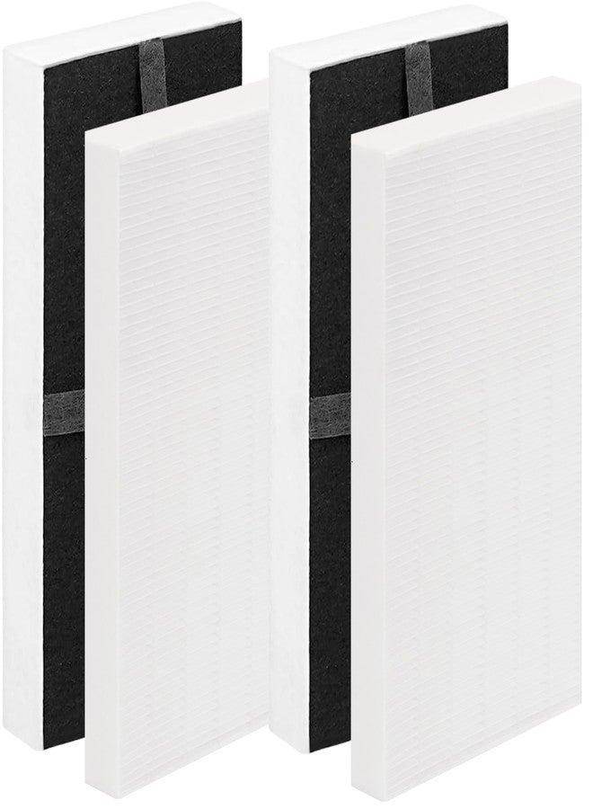 Omaeon 4-Pack HRF-G1/HRF-G2 True HEPA Replacement Filter (G) Compatible with Honeywell HPA-020(B) Tabletop, HPA-030(B), HPA-075(B), HPA-175(B) HEPA Tower & HPA-080(B), HPA-180(B) InSight Series Air Purifiers - Image 1