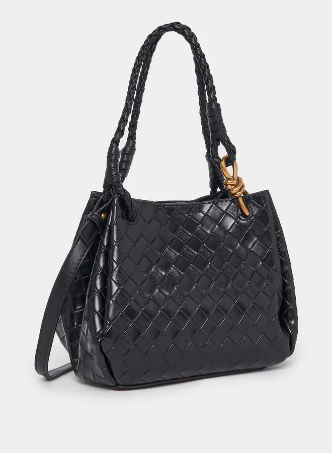 Styli Diamond Pattern Handbag