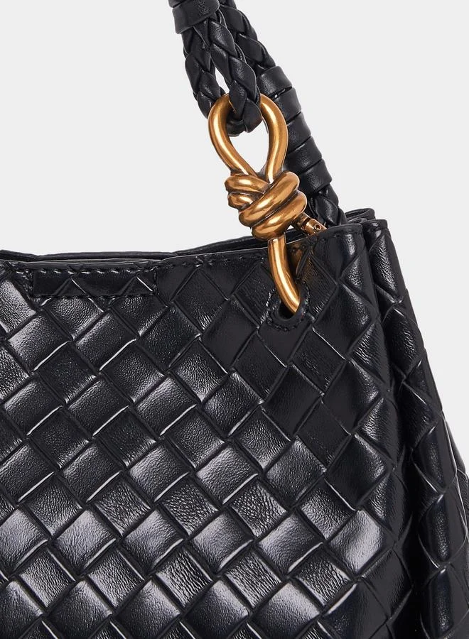 Styli Diamond Pattern Handbag