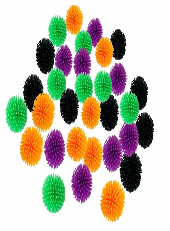 Funiverse Bulk 50 Pack Bright Halloween Colorful Porcupine Ball Assortment - 1.25" Spike Ball Ideal for Any Time of The Year - Image 1