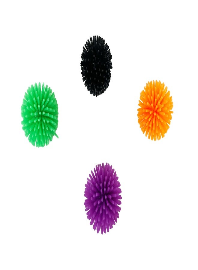 Funiverse Bulk 50 Pack Bright Halloween Colorful Porcupine Ball Assortment - 1.25" Spike Ball Ideal for Any Time of The Year - Image 2