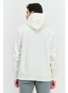 Champion Men Sportswear Fit Long Sleeve Outdoor Sweatshirts, Off White  - Image 3