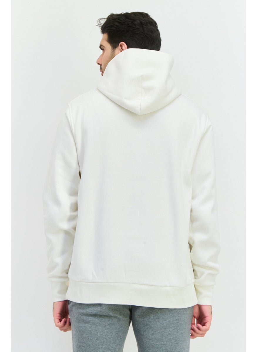 Champion Men Sportswear Fit Long Sleeve Outdoor Sweatshirts, Off White  - Image 3