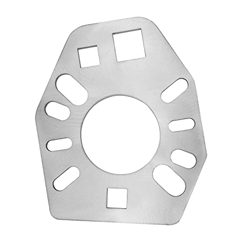 Kujunpao Pinion Holding Tool Holder Yoke Wrench Compatible with Various Style Yokes, Flanges, or Axles Fit for Most Sockets extra 1/2" Hole - Image 1