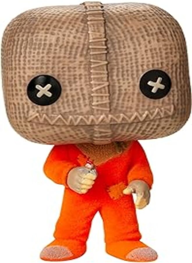 Funko Funko Spirit Halloween Trick 'r Treat Sam with Razor Flocked POP! Figure | Horror Collectible 