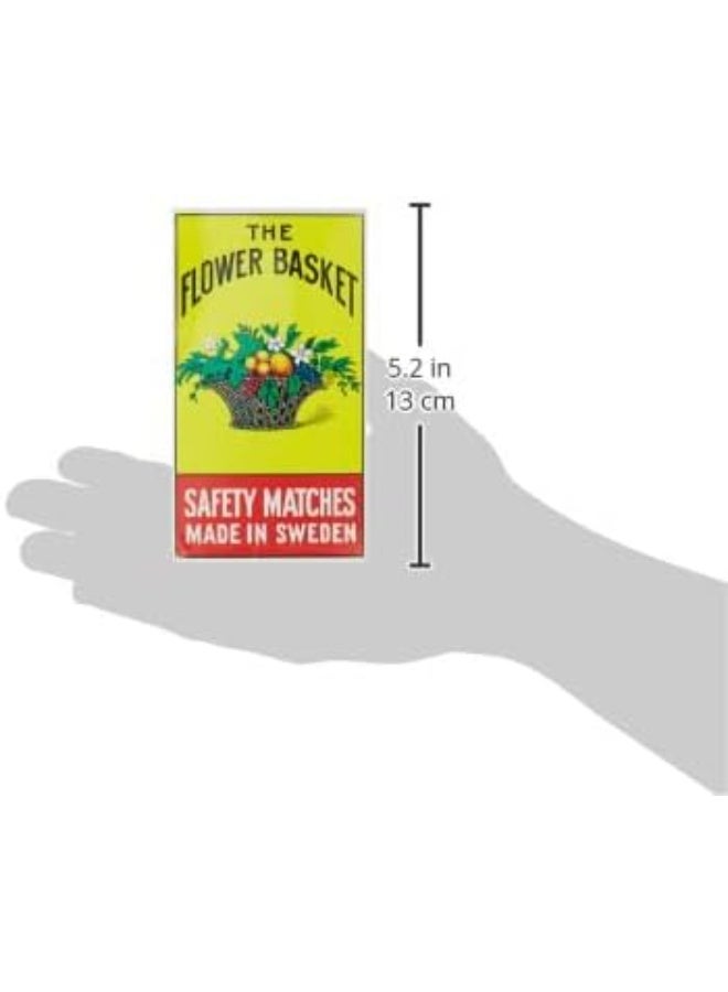 THE FLOWER BASKET 5 Pcs Flower Basket Safety Match Box Big-| Matches Large - Image 5