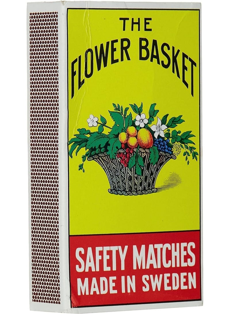 THE FLOWER BASKET 5 Pcs Flower Basket Safety Match Box Big-| Matches Large - Image 2