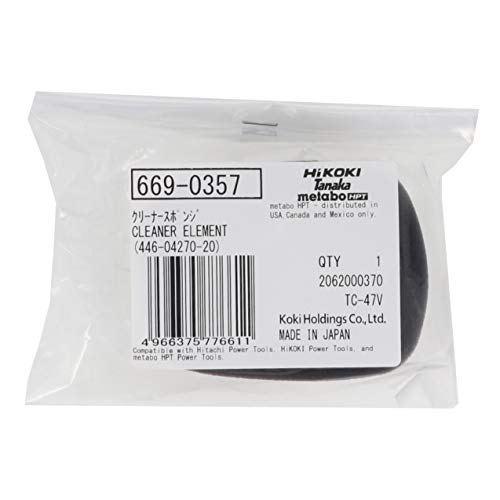 Metabo HPT 6690357 669-0357 Air Filter for TC-4700 TBC-600 - Image 3