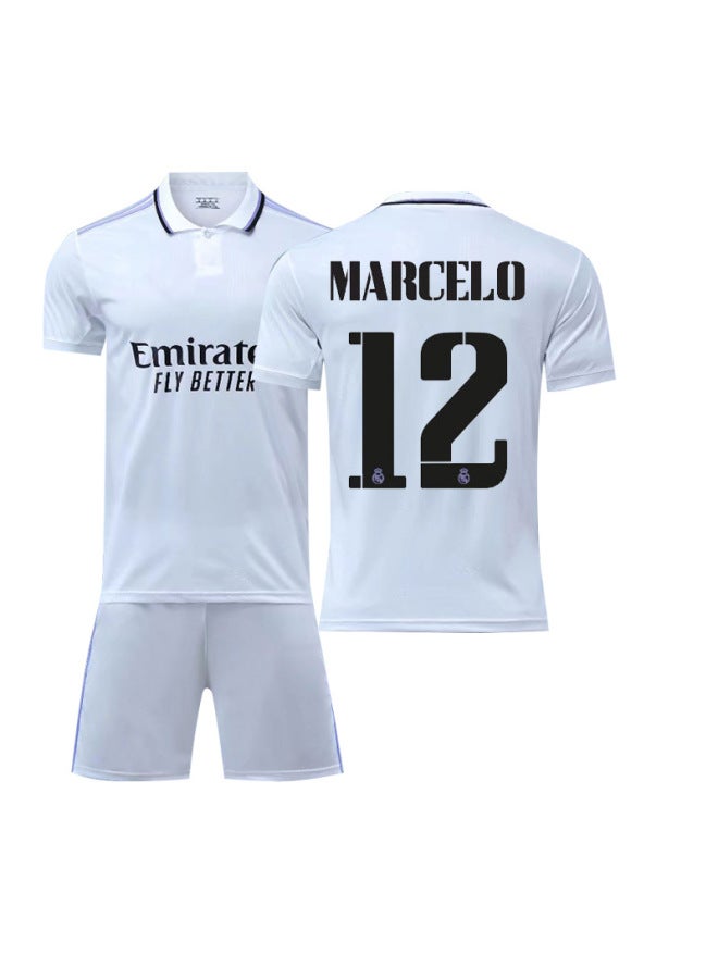 23 Real Madrid Home Court No. 12 Football Jersey - Image 1