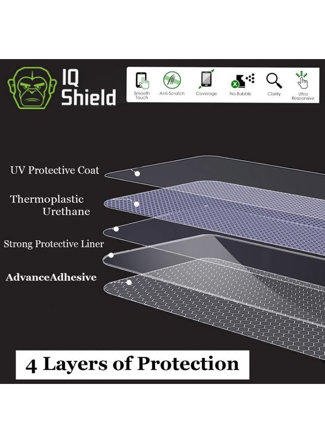 IQShield Screen Protector Compatible with Samsung Galaxy Note 9 (2-Pack)(Case Friendly) Anti-Bubble Clear TPU Film - Image 2