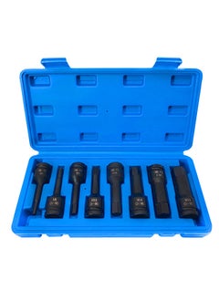 1/2in Drive Allen Wrench Hex Bit Impact Socket Set H5-H19