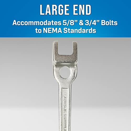 Jonard Tools JIC-650, Lineman's B Type Double Ended Wrench, 13" Length - Image 3