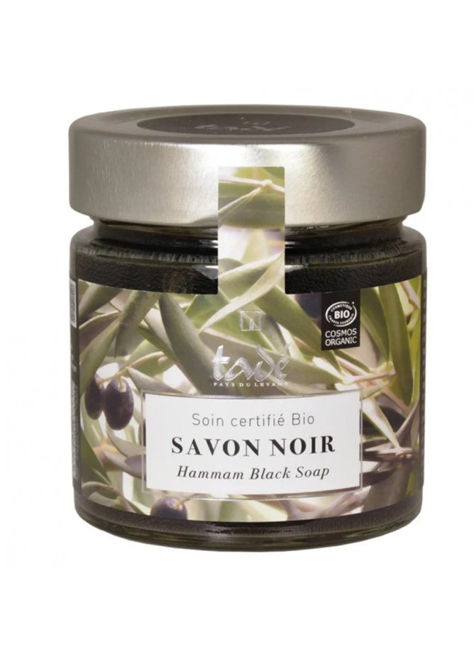 tadé PAYS DU LEVANT ORGANIC AND NATURAL HAMMAM BLACK SOAP 200G 
