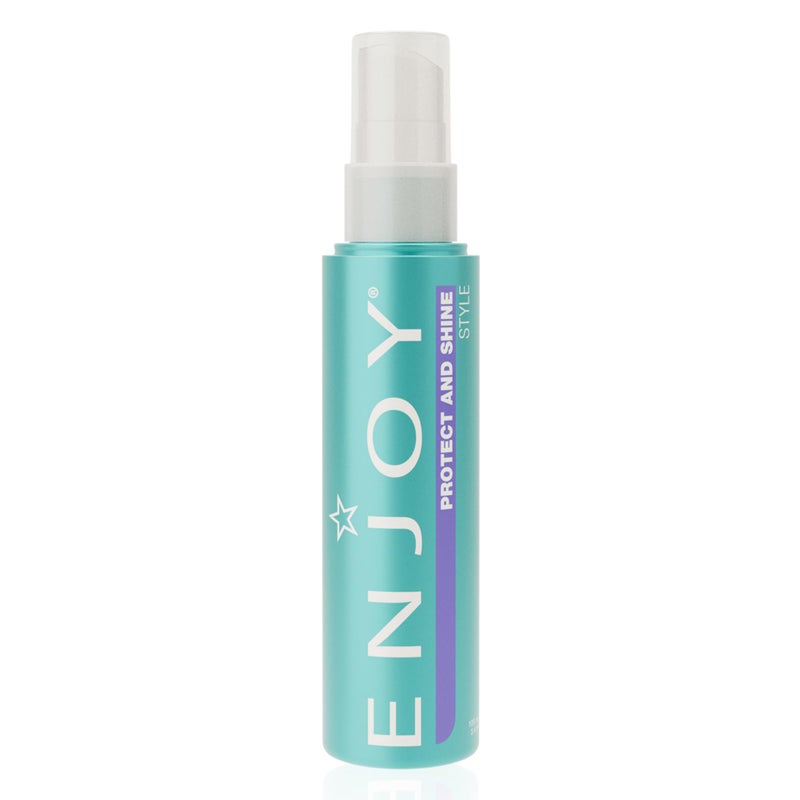 Enjoy Protect and Shine - Lightweight Finish Thermal Protection- Fight Frizz Block Humidity Add Shine Softness and Smoothness (3.4 Oz) - Image 1