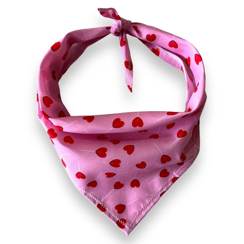 W Brings Cupid Bandana for Dogs | This Stunning Gorgeous Design Dog Bandana Scarf is Perfect Styling Accessory for Dogs Large, Medium & Small. One Size Fits All. - Image 2