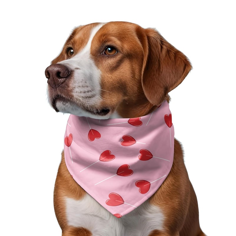 W Brings Cupid Bandana for Dogs | This Stunning Gorgeous Design Dog Bandana Scarf is Perfect Styling Accessory for Dogs Large, Medium & Small. One Size Fits All. - Image 5