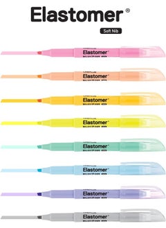 lineplus Elastomer Highlighter Pastel Colors Blue  - Image 2