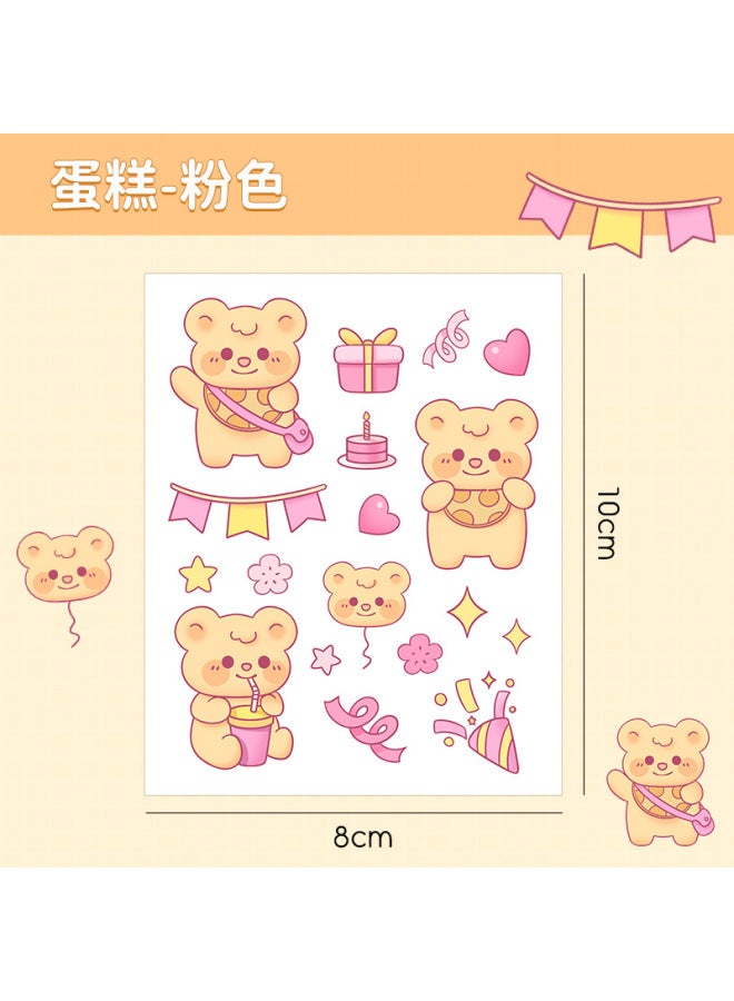 HELPS Creative Cartoon Stickers For Students Cute Pet Waterproof Self-adhesive Diy Handbook Stickers Water Cup Mobile Phone Case Decorative Stickers - Image 1