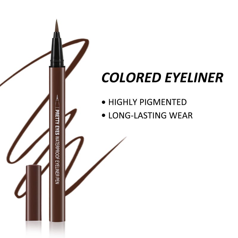 Boobeen Liquid Eyeliner Pen, Matte Eye Liner with Precision Tip, Long Lasting Eyeliner Pencil for Bold Eye Makeup, Glides on Smoothly - Image 4