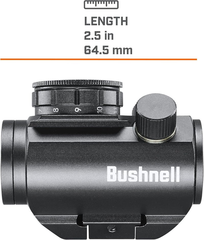 Bushnell Trophy TRS-25 Red Dot Sight Riflescope, 1x20mm, Black - Image 4
