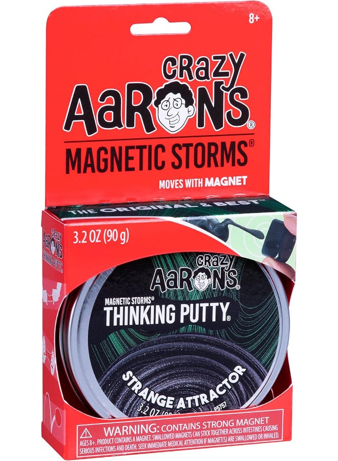Crazy Aaron's Strange Attractor - Full Size 4" Thinking Putty Tin with Magnet | Mathematical Mystery: Named after chaos theory; | Stress Relief Fidget Putty Toy - Image 2