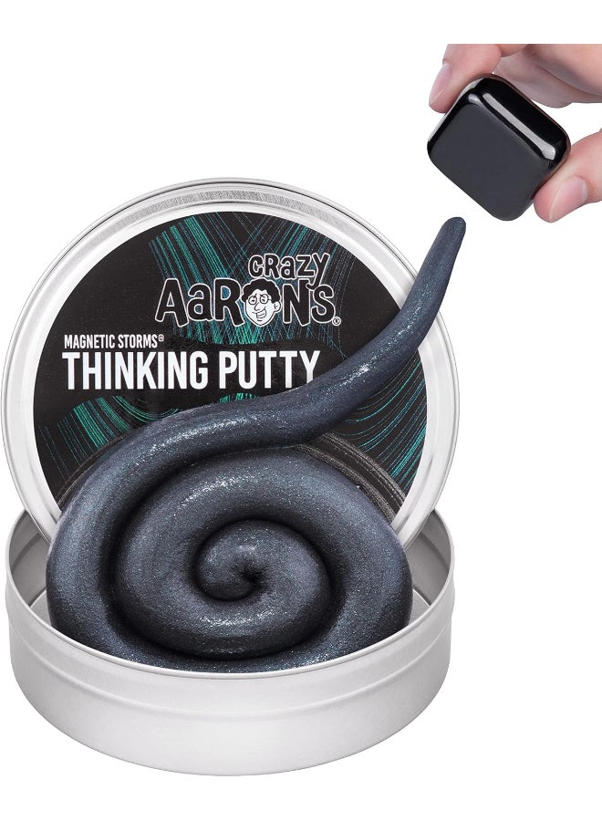 Crazy Aaron's Strange Attractor - Full Size 4" Thinking Putty Tin with Magnet | Mathematical Mystery: Named after chaos theory; | Stress Relief Fidget Putty Toy - Image 1