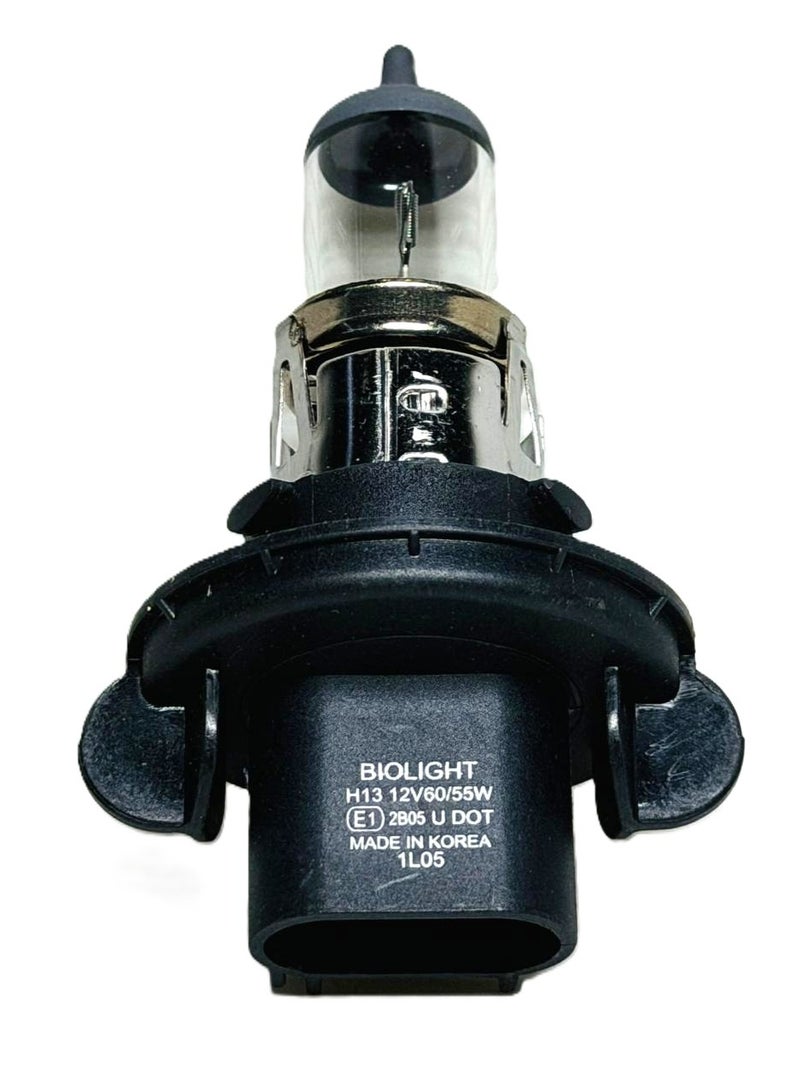 BIOLIGHT H13 / 9008 Headlight Halogen Bulb 12V 60/55W - Image 3