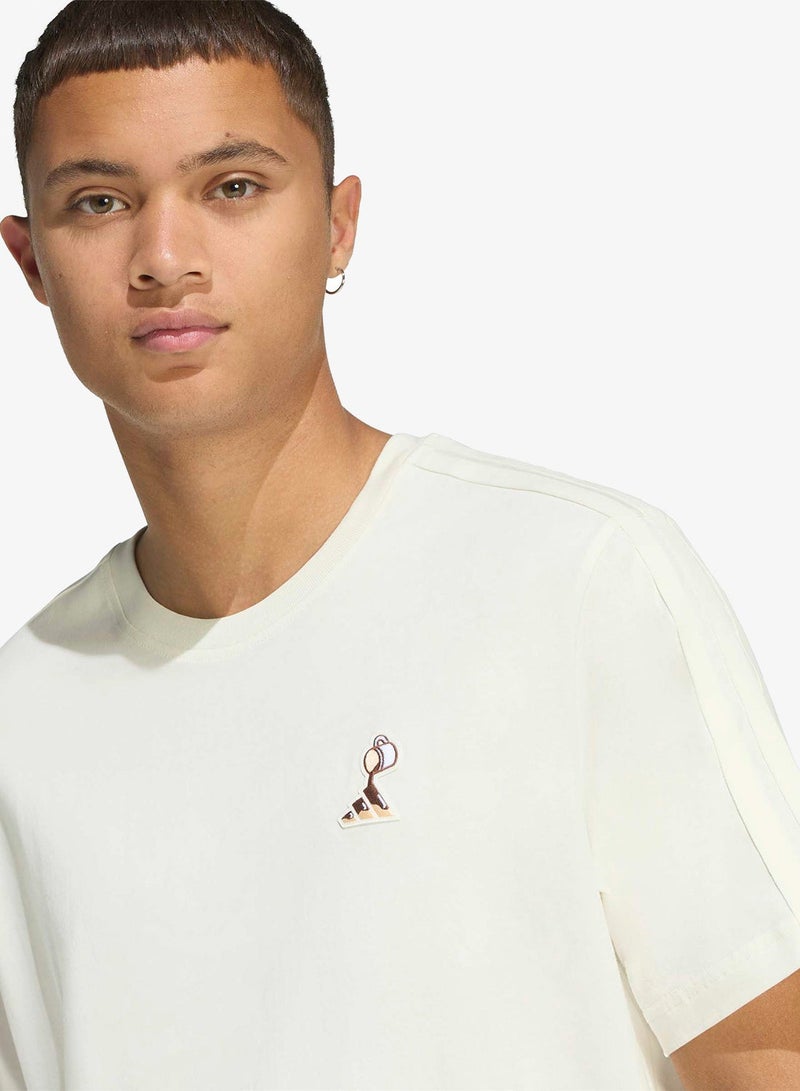 Adidas Lux Coffee Cafe Pour Graphic T-Shirt - Image 3