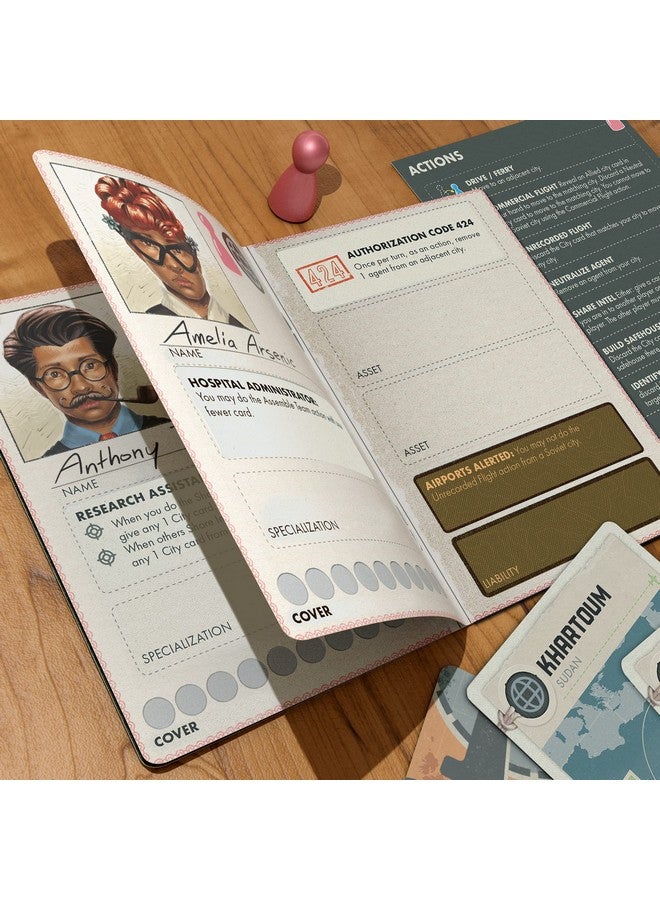 Z-Man Games Pandemic Legacy Season 0 Board Game | Board Game for Adults and Family | Cooperative Board Game | Ages 14+ | 2 to 4 Players | Average Playtime 60 Minutes | Made by Z-Man Games  - Image 4