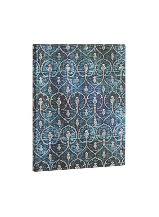 Blue Velvet Ultra Lined Journal - Paperback