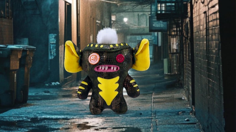 Fuggler Gremlins 9-inch Assortment Series 1 (Stripe) by ZURU, Funny Ugly Monster Gremlins Plush Toy - Image 4