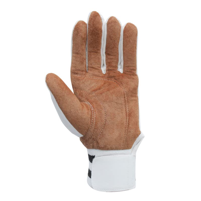 WHITEDOT SPORTS Cotton Alpha Chamois Cricket Wicket Keeping Inner Gloves, Suitable for Mens/Large/Adult - Image 3