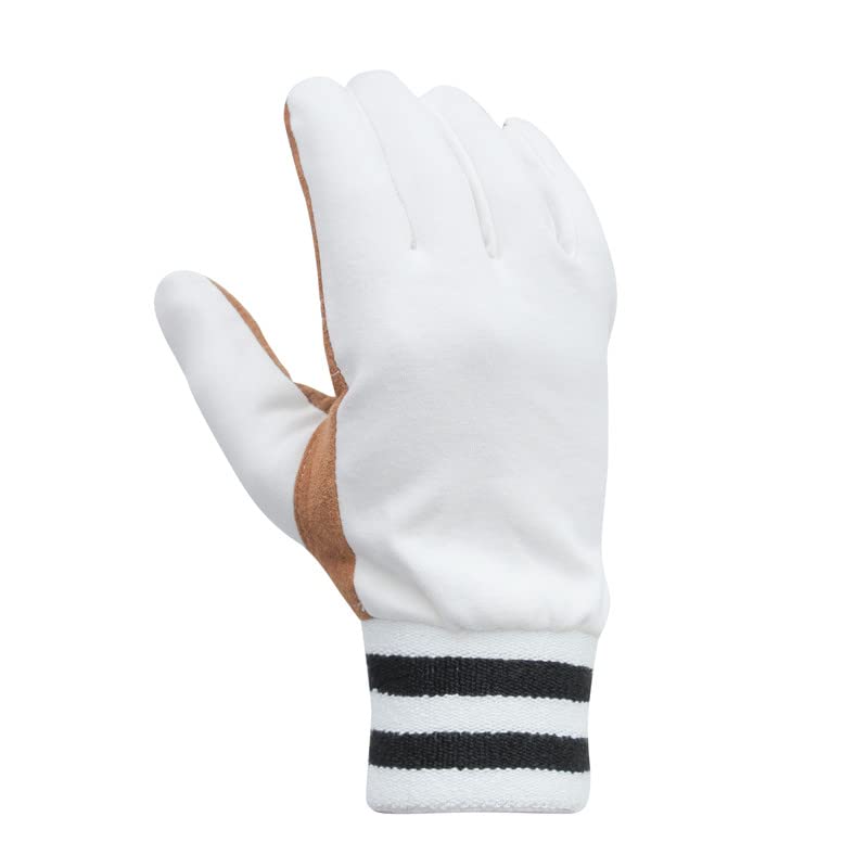 WHITEDOT SPORTS Cotton Alpha Chamois Cricket Wicket Keeping Inner Gloves, Suitable for Mens/Large/Adult - Image 5