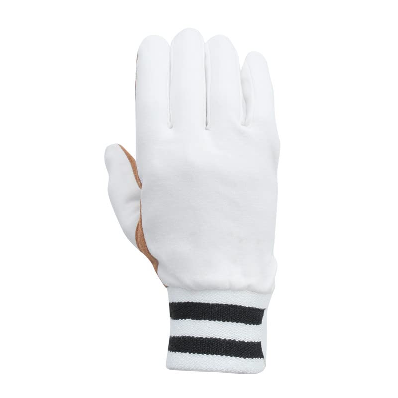 WHITEDOT SPORTS Cotton Alpha Chamois Cricket Wicket Keeping Inner Gloves, Suitable for Mens/Large/Adult - Image 4