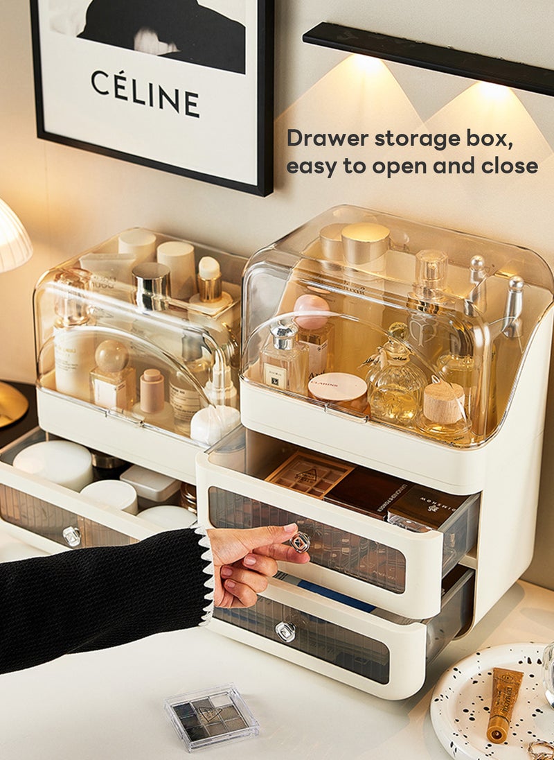 Sharpdo Household Large-Capacity Double-Layer Drawer Storage Box Storage Rack  - Image 5