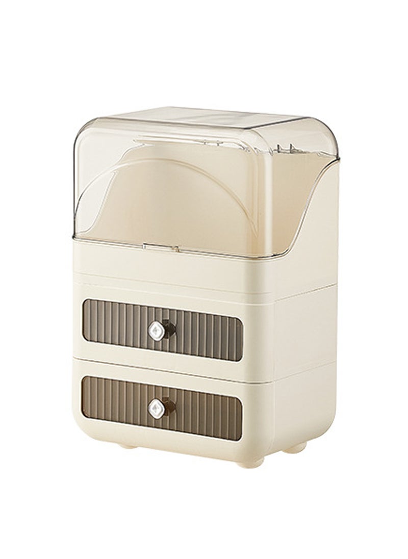 Sharpdo Household Large-Capacity Double-Layer Drawer Storage Box Storage Rack  - Image 1