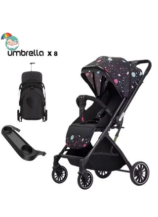 Compact Stroller with Flip Handle and Dining Chair - pzsku/ZF0E2292C9FC17DCC1189Z/45/_/1738851679/3ca46ff7-edfa-46b1-bc9b-02f5ef5914c2