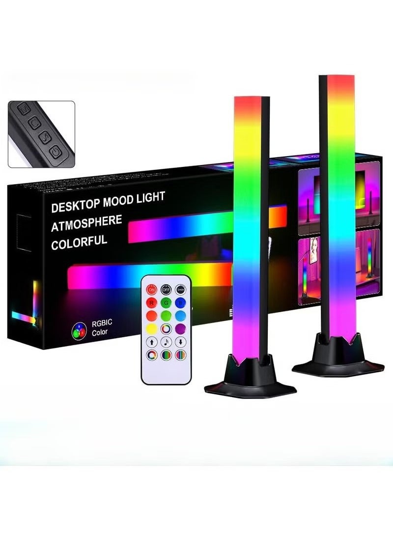 صندوق العاب شريط إضاءة RGB، أشرطة إضاءة LED IC RGB لمزامنة الموسيقى، إضاءة محيطة تعمل عبر USB، إضاءة خلفية متغيرة لتلفزيون الألعاب لغرفة الكمبيوتر والمكتب  - Image 1